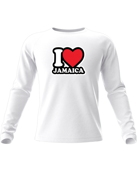 I Love Jamaica Long sleeve