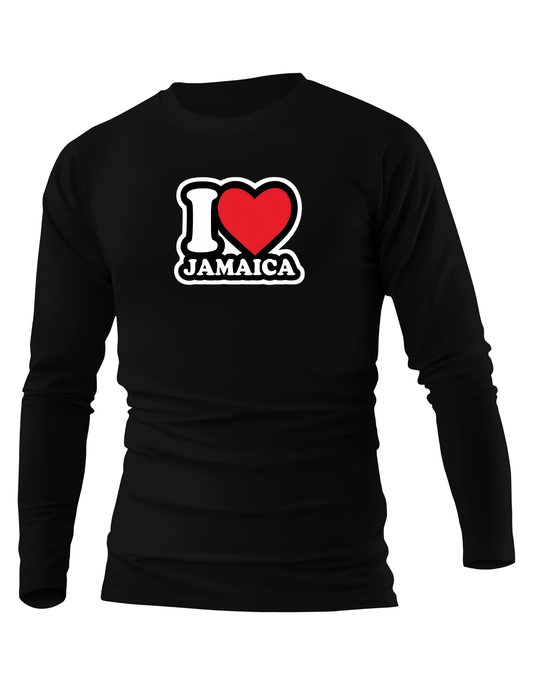 I Love Jamaica Long sleeve